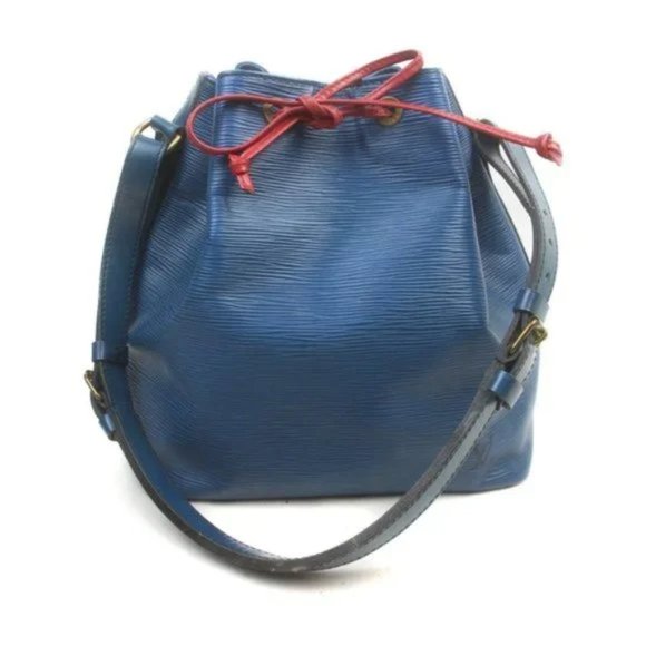 Louis Vuitton shoulder Bag Noe Blue epi - Picture 2 of 9